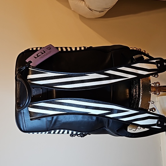 MCM x Tobias Rehberger Geometric Print Backpack - Picture 10 of 17